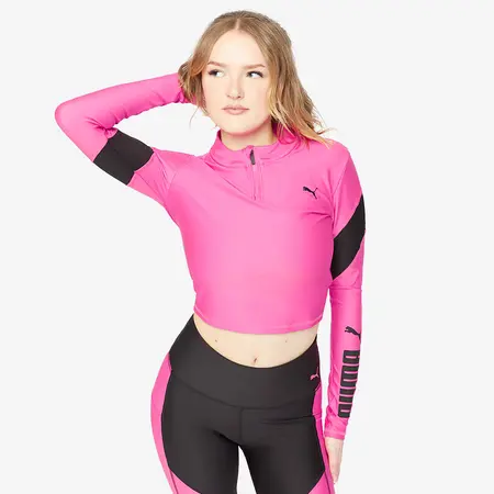 Puma Womens Fit Eversculpt 1/4 Zip image